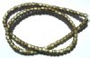 16 inch Strand of 4x4mm Olive Miracle Beads